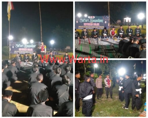 Kapolsek Ngimbang Menghadiri Safari Ramadhan, Pembinaan PSHT Cabang Lamongan Ranting PSHT Ngimbang