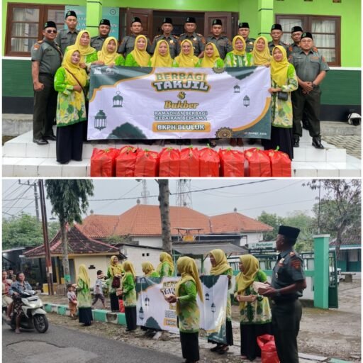 Asper BKPH Bluluk Bersama IIKP Bagikan 300 Paket Takjil di Depan Kantor BKPH Bluluk