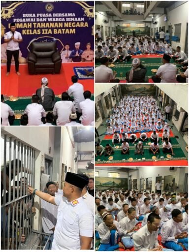 Rutan Batam Gelar Buka Bersama Petugas dan Warga Binaan,Karutan:”Kami Akan Beri Pelayanan Terbaik”