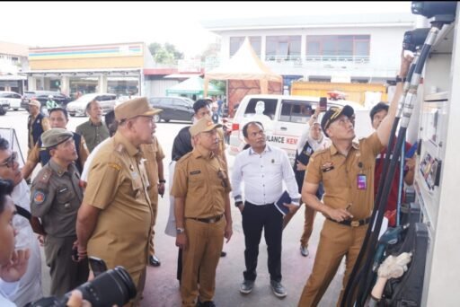 Jelang Mudik, Wali Kota Periksa Dua SPBU Terkait Kesesuaian Takaran Mesin Dispenser PUBBM