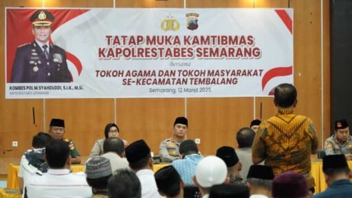 Targetkan Ramadhan Aman, Kapolrestabes Semarang Kembali Gencarkan Sambang Ramadhan Kec. Tembalang