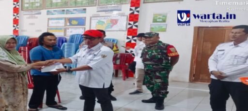 Pekon Giham Sukamaju Salurkan BLT DD Kepada 30 KPM.