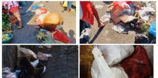 Tiga Hari Sampah Menumpuk, Petugas Kebersihan Mogok Kerja di Pasar Winenet Caparuni