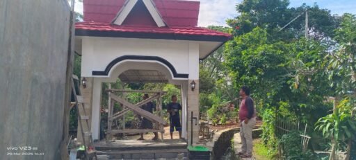 Bos Aam, Rela Rogoh Kocek Pribadi Demi Bangun Gapura & Pagar TPU Mbah Dalem Kutamaya