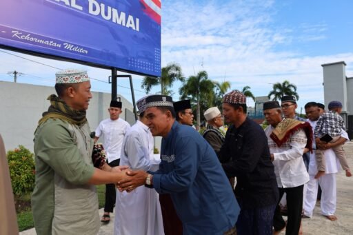 Sholat Idul Fitri 1446H Di Mako Lanal Dumai, Momentum Untuk Memperkuat Kekeluargaan Da Keimanan