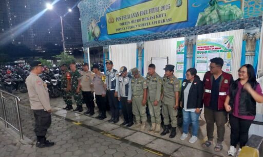 Patroli Anti Tawuran Stasiun KAI Bekasi Kp Teluk Buyung Rw. 01 Marga Mulya Kota Bekasi