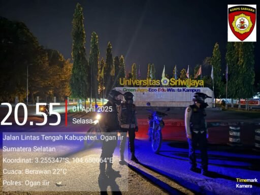 Polres Ogan Ilir Intensifkan Patroli Presisi, Kapolres Tekankan Pentingnya Keamanan Selama Liburan