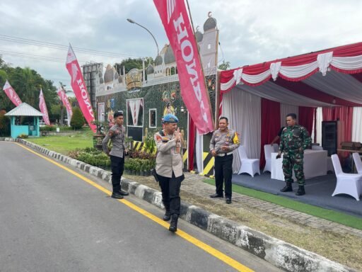 Kabid Propam Polda NTB Cek Pospam Lombok Epicentrum Mal