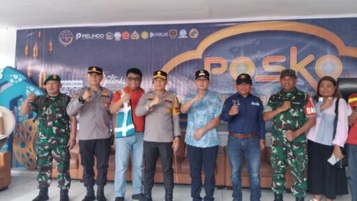Forkopimda Bitung Tinjau Pos Pengamanan Lebaran, Beri Dukungan bagi Petugas