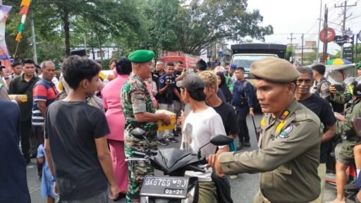 Kodim 0204/DS Bersama Forkopimda Deli Serdang Tinjau Pos Pam Idul Fitri 2025