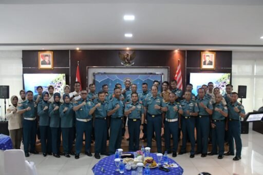 22 Personel Lanal Palembang Naik Pangkat Satu Tingkat Lebih Tinggi