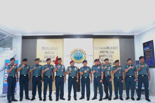 Danlantamal I Pimpin Acara Laporan Korps Kenaikan Pangkat Perwira Lantamal I Periode 1 April 2025