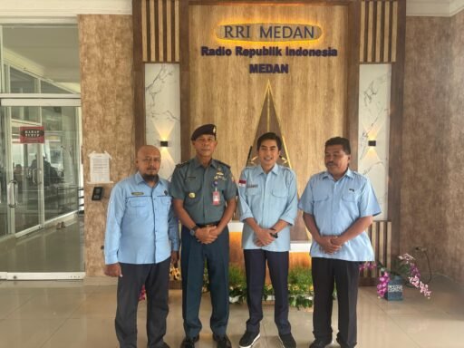 Lantamal I Tingkatkan Kerjasama Dengan RRI Medan