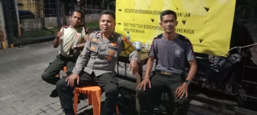 Patroli Kejahatan Jalanan Pos Security Kelurahan Jati Sari Bekasi Kota