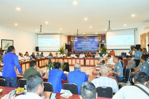 Dukung Program DPRRI,Lantamal I Hadir Dalam Kunjungan Kerja Komisi IV Di Pelabuhan Samudra Belawan