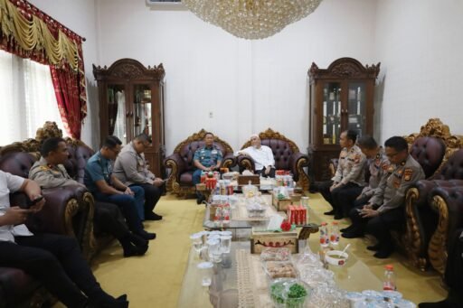 Danlanal Bersama Kapolres Dan Walikota Dumai Siap Wujudkan Dumai Yang Kondusif Dan Nyaman