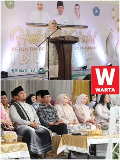 Acara Halal Bihalal TP-PKK Batam: Erlitasari Perkuat Silaturahmi dan Sinergitas Organisasi Wanita