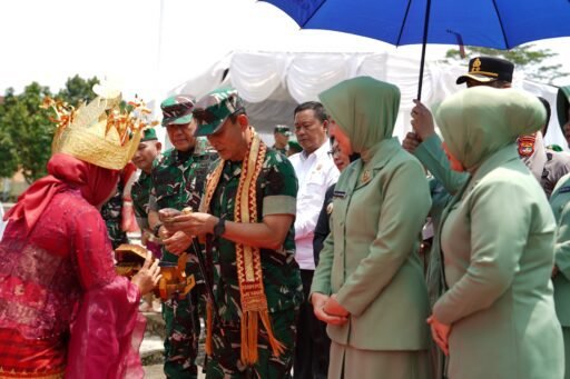 Pangdam II/Sriwijaya Tinjau Kesiapan dan Moril Prajurit Kodim 0427/Way Kanan Dalam Kunjungan Kerja