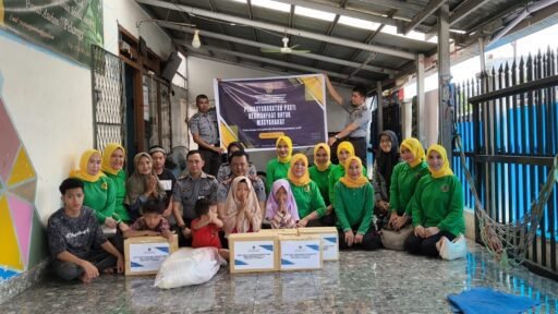 Keluarga Besar Rumah Tahanan Negara Kelas I Palembang Adakan Giat Baksos ke 3 Panti Asuhan