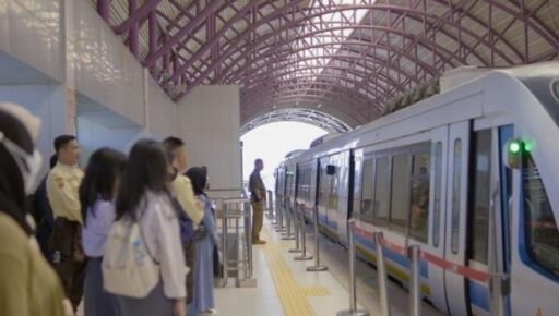 Masa Angkutan Lebaran 2025, Lebih dari 343 Ribu Penumpang Gunakan LRT Sumsel