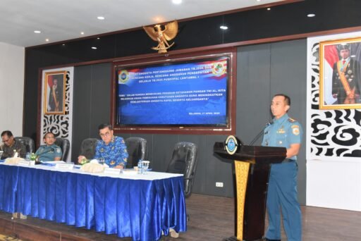 wadan Lantamal I Pimpin Pembukaan RAPJ 2024 Serta Pengesahan SK Dan RAPB 2025 Puskopal Lantamal I