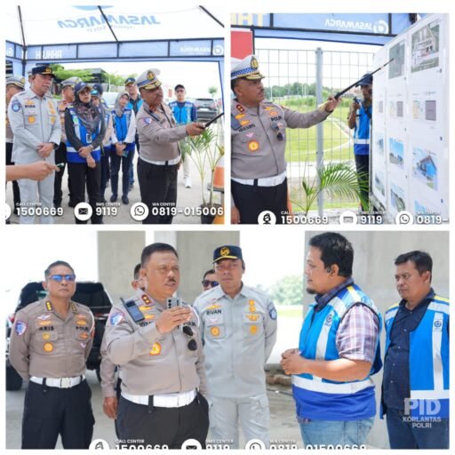 Tinjau GT Banyudono dan Exit Tol Taman Martani, Kakorlantas Tekankan Kolaborasi kekola Lalu Lintas