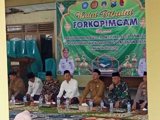 Forkopimcam Benjeng Gelar Halal Bihalal, Pererat Silaturahmi Antar Instansi