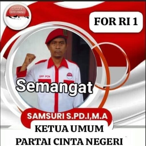 Seorang Tokoh Telah Lahirkan Partai Baru “Partai Cinta Negeri” (PCN)