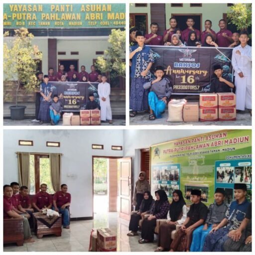 Aksi Sosial Prajurit TNI Predator di Panti Asuhan Putra-Putra Pahlawan ABRI Madiun
