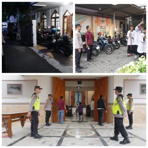 Amankan Ibadah Paskah, Polres Bangkalan Siagakan Personel di Sejumlah Gereja
