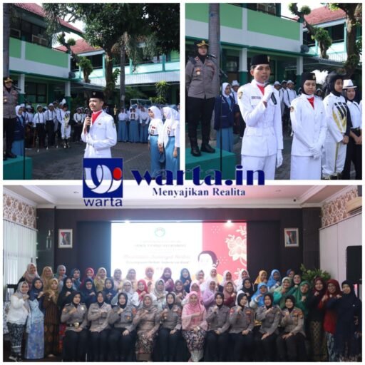 Upacara Hari Kartini Wakapolres Situbondo Motivasi Pelajar Jadi Generasi Indonesia Hebat
