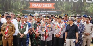 Kapolri Pimpin pembukaan Jambore Karhutla Riau 2025: