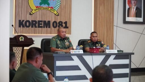 Terima Audit Kinerja, Danrem 081/DSJ Minta Anggota Bersikap Terbuka