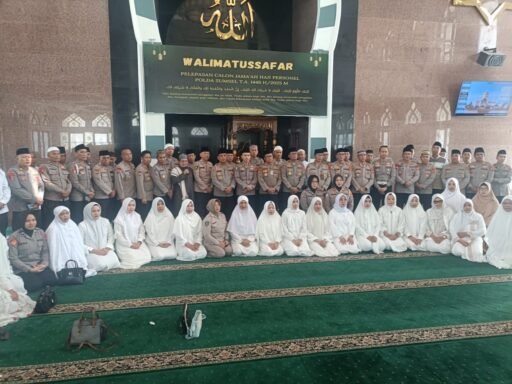 Kapolda Sumsel lepas 44 personel berangkat haji
