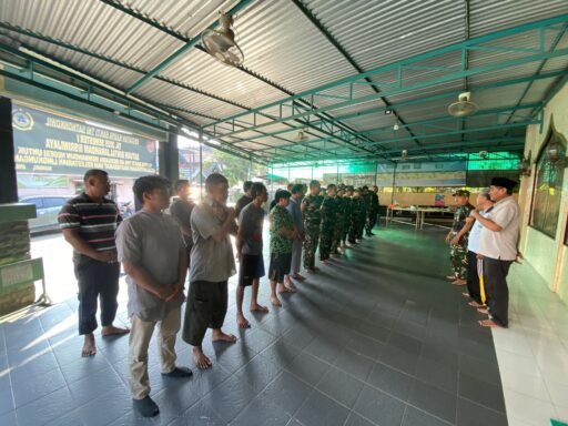 Bersama Rakyat Membangun Negeri, Bintaljarahdam ll/Swj Gelar Karya Bakti TNI AD