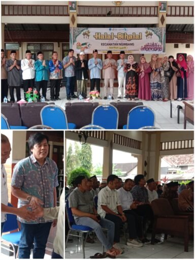 Jalin Silahturohmi Muspika Kecamatan Ngimbang menggelar Halal Bihalal Di Pendopo Kec. Ngimbang