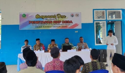 MUSDES Desa Daneu Penetapan RKPDes Tahun 2025 berjalan dengan Lancar.