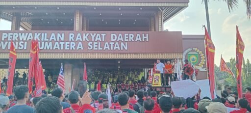 May Day, Buruh Sumsel Tuntut Revisi Upah dan Perda Ketenagakerjaan Demi Kesejahteraan Pekerja