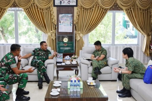 Pangdam I/BB Terima Atase Darat Singapura, Bahas Rencana PIP dan Penguatan Kerja Sama