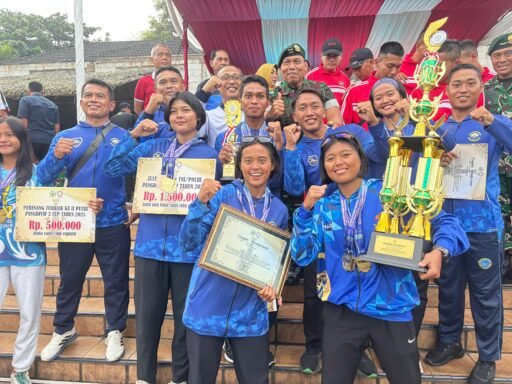Koarmada II Sapu Bersih Medali Emas di Lomba Renang Pangdivif 2 Kostrad Cup TNI/Polri 2025