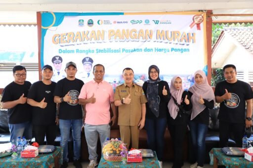 Dinas Ketahanan Pangan Gelar Acara Gerakan Pangan Murah Di Kelurahan Cikiwul