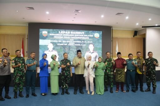 Lepas Sambut Dandim 0315/TPI, Danlanal Bintang Selalu Berharap Jaga Kekompakan Bersama FKPD