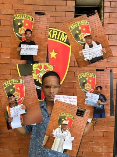 Jatanras Polda Sumsel Amankan 7 Juru Parkir Liar di Palembang