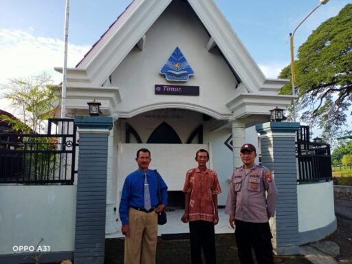 Pengamanan Ibadah Rutin Minggu Di Gereja GKJTU Dan GJWI Desa Ngasemlemahbang Kec. Ngimbang