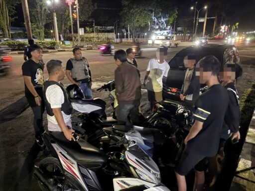 Polisi Tindak Balap Liar di Bitung, Empat Motor dan Remaja Diamankan