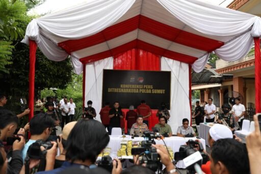 100 Kg Sabu Gagal Beredar, Empat Tersangka dan Dua DPO Terlibat