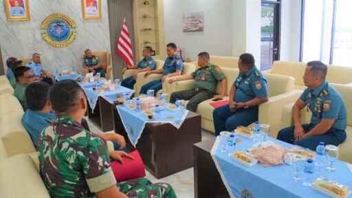 Komandan Lantamal I Terima Kunjungan Tim Pokja Puldata Siber Mabes TNI