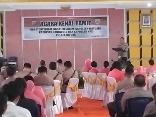 Teladan Toleransi Kapolres Bitung, Hentikan Sambutan Saat Azan Berkumandang