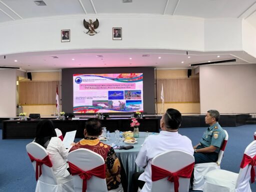 Danlanal Bintan Hadiri Acara Pemberdayaan Masyarakat Nelayan Di Pulau Kecil Terluar