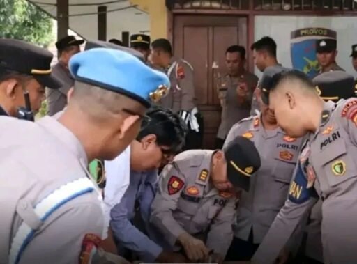 Polda Jateng Menggelar Kegiatan Penegakan, Ketertiban, dan Disiplin (Gaktibplin) di Polres Kendal